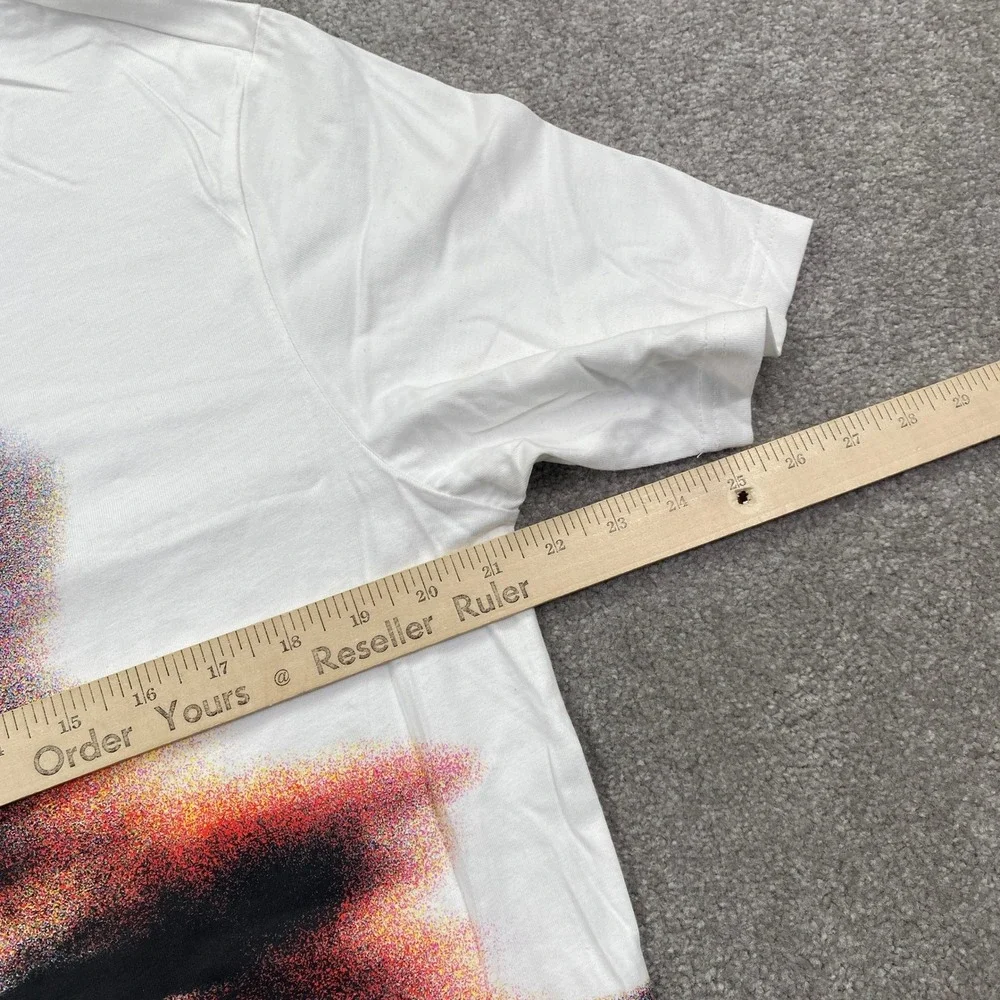 Jordan Dri-FIT Graphic T-Shirt Mens Medium White Michael Jordan Motion Print